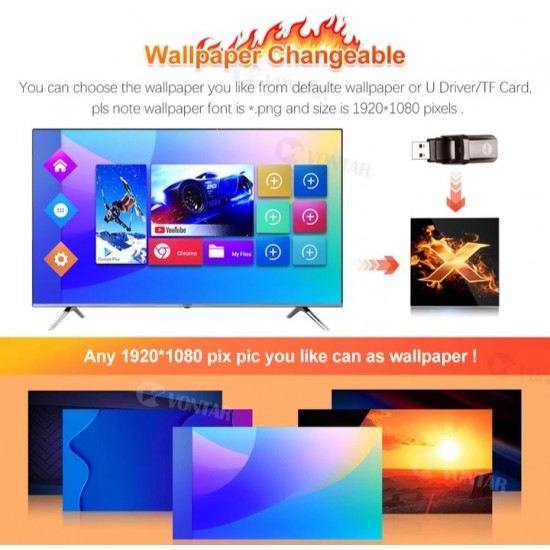 Τηλεοπτικό κουτί VONTAR X1 ULTRA 4K - 2 GB/16 GB, Android 10