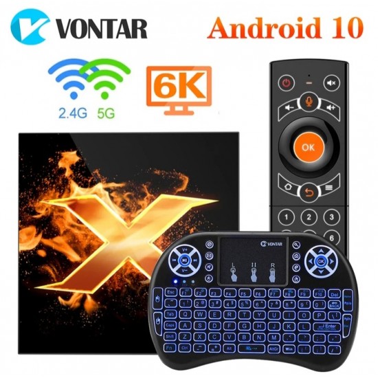 Τηλεοπτικό κουτί VONTAR X1 ULTRA 4K - 2 GB/16 GB, Android 10
