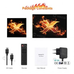 Τηλεοπτικό κουτί VONTAR X1 ULTRA 4K - 4 GB/32 GB, Android 10