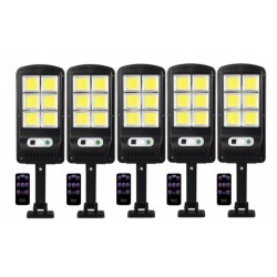 3 τεμάχια ηλιακές λάμπες LED 1200W IP67 + βάσεις