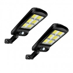 5 τεμάχια ηλιακές λάμπες LED 1200W IP67 + βάσεις