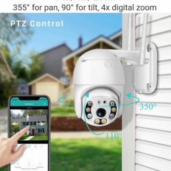 ΑΣΥΡΜΑΤΗ ΠΕΡΙΣΤΡΕΦΟΜΕΝΗ ΚΑΜΕΡΑ 5 MP με Wi-Fi IP