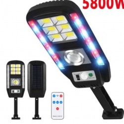 Αστυνομική ηλιακή λάμπα LED 900W IP65 + βάση