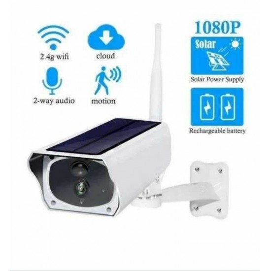 Ασύρματη κάμερα WIFI με ηλιακή τροφοδοσία, FULL HD, για εξωτερική εγκατάσταση, IP65