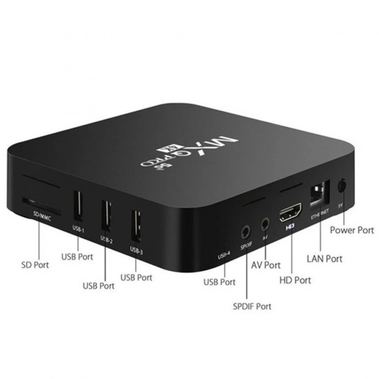 Εξαιρετικά ισχυρό TV box MXQ PRO - 16 GB RAM/256 GB ROM με Android 11.1