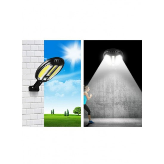 Λάμπα LED/ηλιακή 1200W, IP65 + τηλεχειριστήριο + αισθητήρα