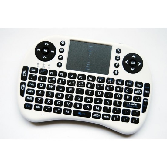 Μίνι ασύρματο πληκτρολόγιο με touchpad και οπίσθιο φωτισμό