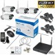 Σετ 4 καμερών IP - 4-καναλικό NVR 5MP με WiFi + ασύρματες κάμερες 5G