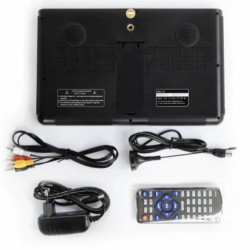 Φορητή τηλεόραση LCD 14 ιντσών, 12/220 V, ψηφιακό δέκτη DVB, μπαταρία