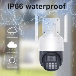 Ασύρματη περιστρεφόμενη κάμερα 12 MP με αναγνώριση προσώπου AI