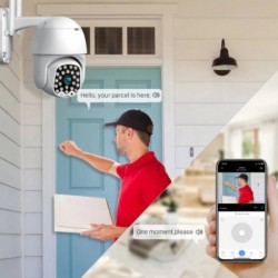Κάμερα 6 MP με 28 LED, έξυπνη κάμερα με Wi-Fi, IP67