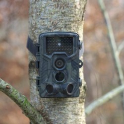 Κάμερα κυνηγιού με αισθητήρα CMOS 16 MP, οθόνη 2,4 ιντσών, 42 LED IR, IP65