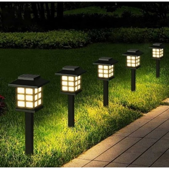 Σετ 6 ηλιακών λαμπτήρων LED για κήπο Star-Light, τύπου φανάρι