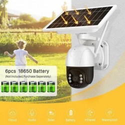  Ηλιακή κάμερα WIFI 5 MP FULL HD για εξωτερική εγκατάσταση IP66