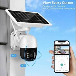  Ηλιακή κάμερα WIFI 2 MP FULL HD για εξωτερική εγκατάσταση IP66