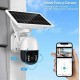 Ηλιακή κάμερα WIFI 2 MP FULL HD για εξωτερική εγκατάσταση IP66