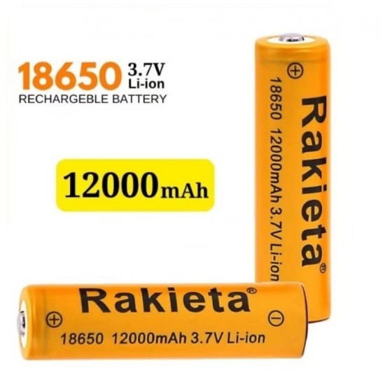 Μπαταρίες για ηλιακές κάμερες, 2 τεμάχια, 3,7 V - 18650