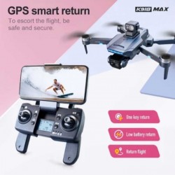 Επαγγελματικό πτυσσόμενο drone K918 max με δύο κάμερες 