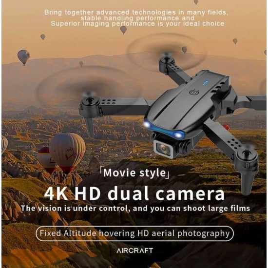 Πτυσσόμενο drone K3, κατάλληλο για παιδιά, FPV με διπλή κάμερα